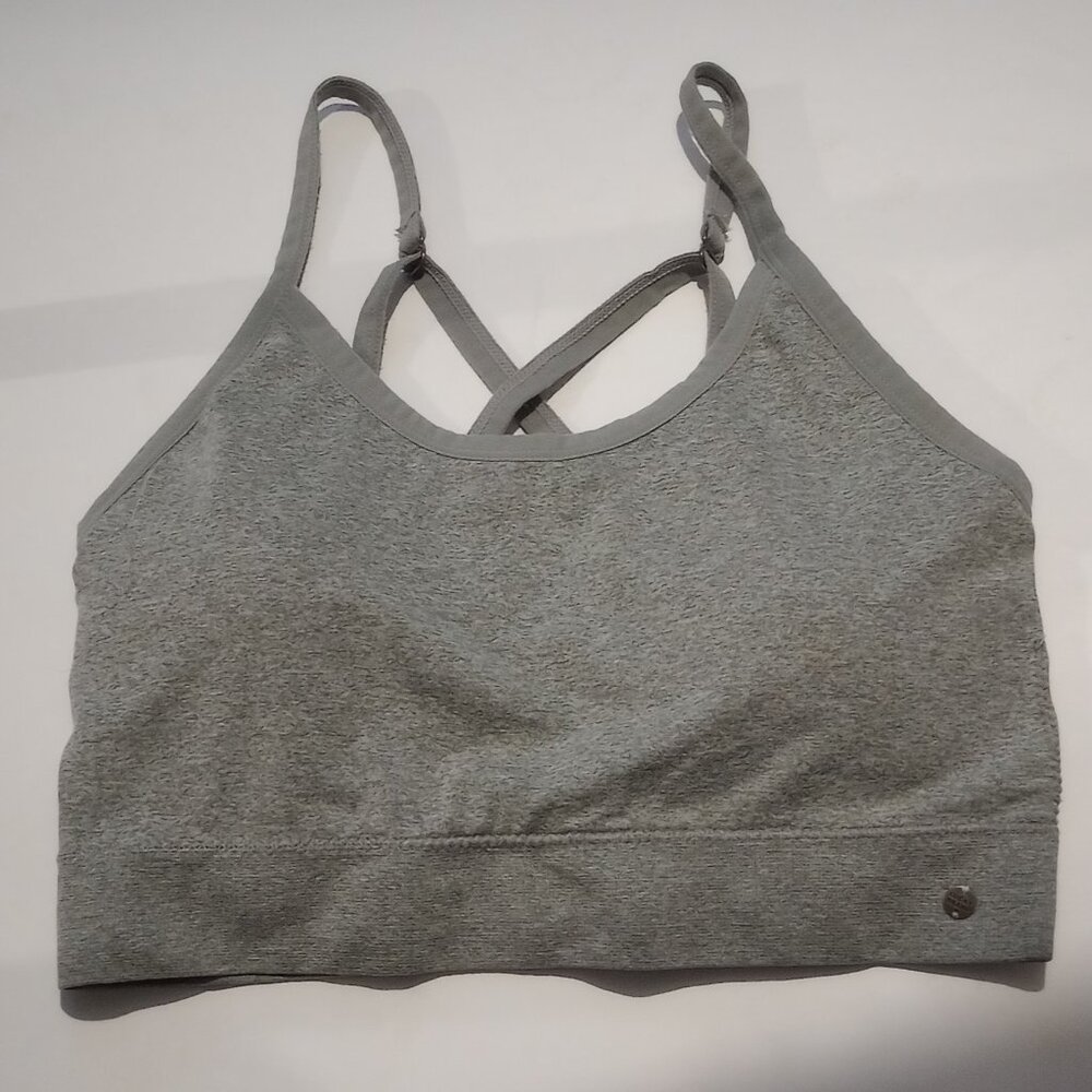 Lucky Brand Strappy Padded Sports Bra 1X